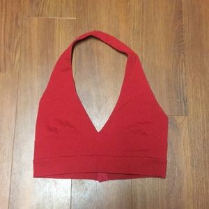 Forever 21 Red Bra Top M